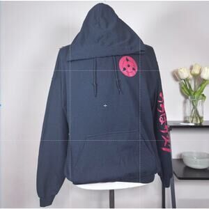 Sasuke Uchiha Naruto Shippuden Pullover Hoodie Sweatshirt Adult Men’s Size L